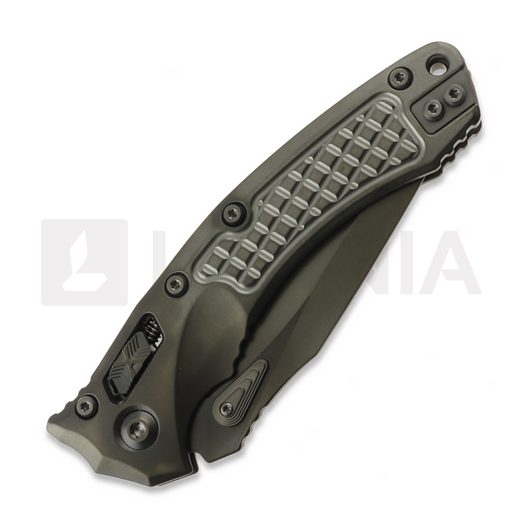 Microtech Amphibian Ram-Lok DLC Stonewash Frag Titanium DLC accent 접이식 나이프 137RL-1DLCTFRMS2