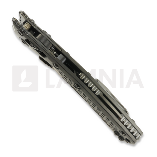Microtech Amphibian Ram-Lok DLC Stonewash Frag Titanium DLC accent 접이식 나이프 137RL-1DLCTFRMS2