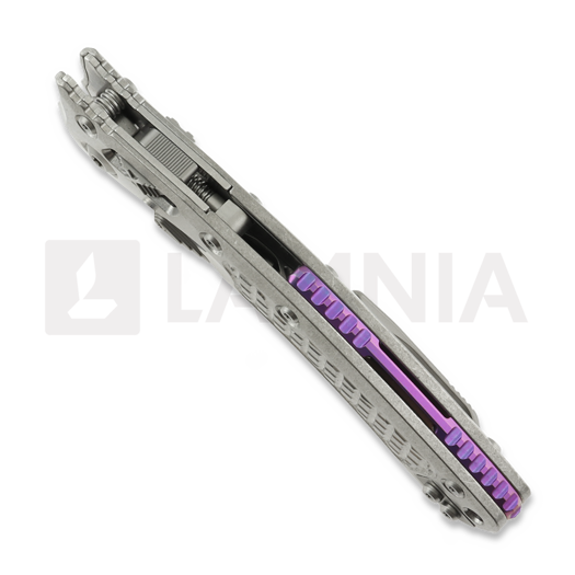 Microtech Amphibian Ram-Lok kääntöveitsi, Frag Titanium, stonewashed 137RL-10FRMS3