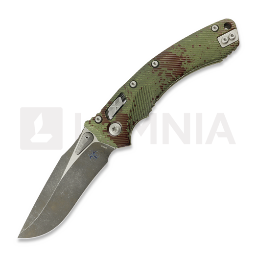 Microtech Amphibian Ram-Lok kääntöveitsi, Outbreak Fluted 137RL-1FLOBS