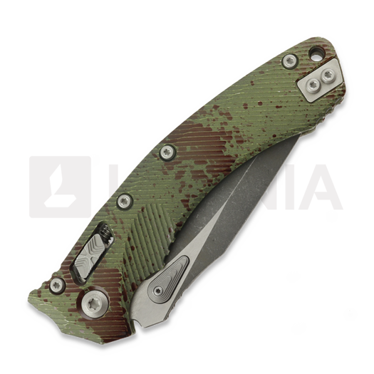 Coltello pieghevole Microtech Amphibian Ram-Lok, Outbreak Fluted 137RL-1FLOBS