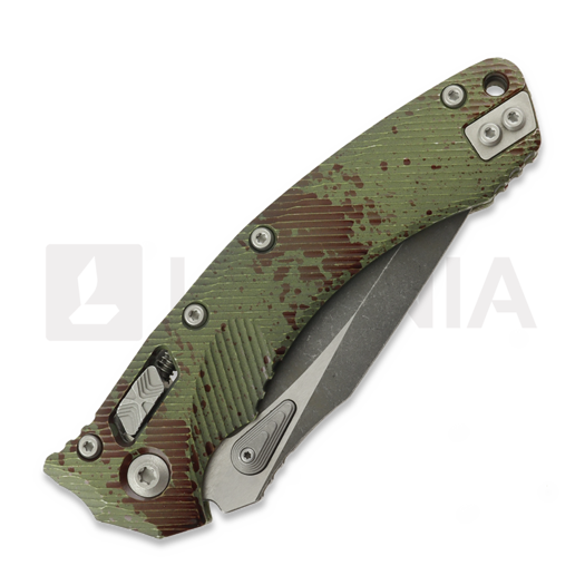 Microtech Amphibian Ram-Lok 折り畳みナイフ, Outbreak Fluted 137RL-1FLOBS