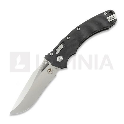 Nóż składany Microtech Amphibian Stonewash, Fluted G10 Black 137RL-10FLGTBK