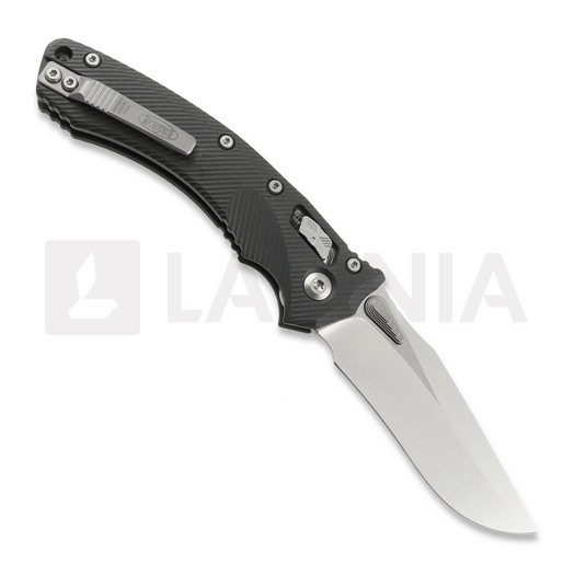 Складной нож Microtech Amphibian Stonewash, Fluted G10 Black 137RL-10FLGTBK