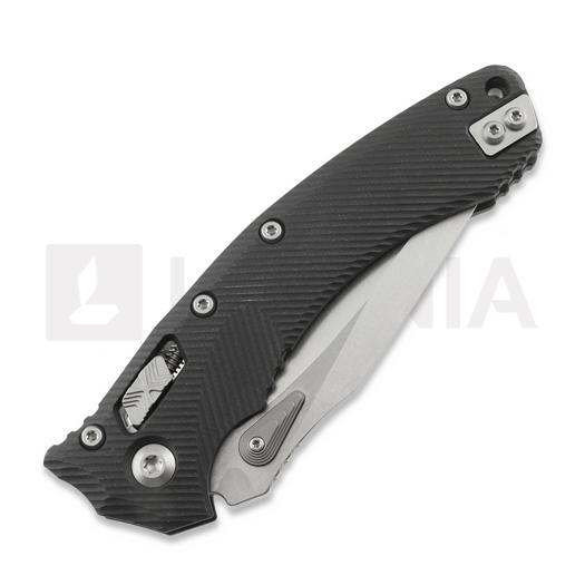 Складной нож Microtech Amphibian Stonewash, Fluted G10 Black 137RL-10FLGTBK