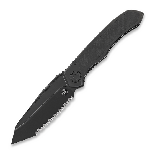 Skladací nôž Microtech Anax T/E DLC, full serrated 191C-3DLCTCFITI