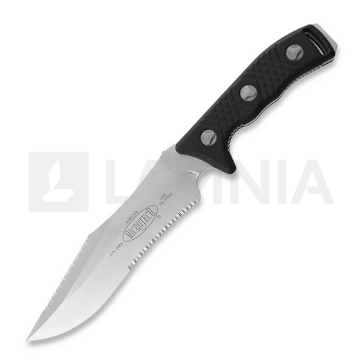 Microtech Arbiter Stonewash Full Serrated 104-12