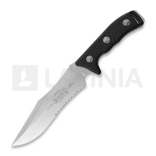Microtech Arbiter Stonewash Full Serrated 104-12