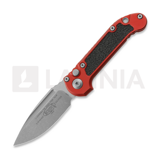 Microtech Auto LUDT Gen III Clip Point Red Apocalyptic fällkniv 1135-10APRD