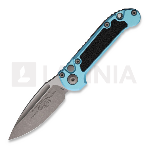Microtech Auto LUDT Gen III סכין מתקפלת, drop point, Turquoise 1135-10APTQ