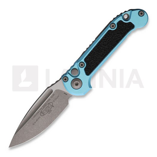 Microtech Auto LUDT Gen III fällkniv, drop point, Turquoise 1135-10APTQ