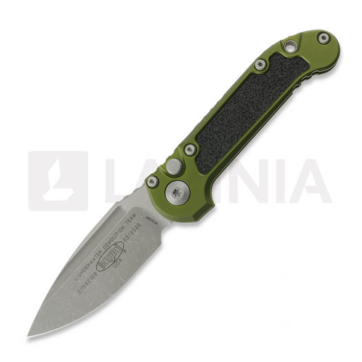 Microtech Auto LUDT Gen III OD Green 折叠刀, Apocalyptic 1135-10APOD