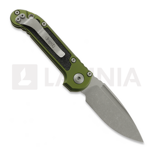 Microtech Auto LUDT Gen III OD Green 折り畳みナイフ, Apocalyptic 1135-10APOD