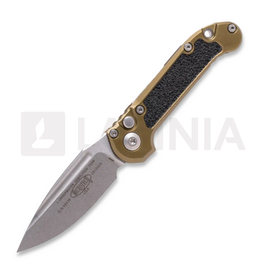 Microtech Auto LUDT Gen III OD Green Stonewash összecsukható kés 1135-10OD