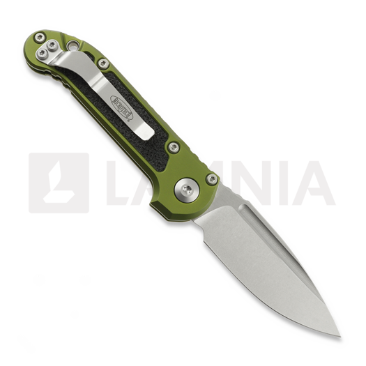 Microtech Auto LUDT Gen III OD Green Stonewash folding knife 1135-10OD