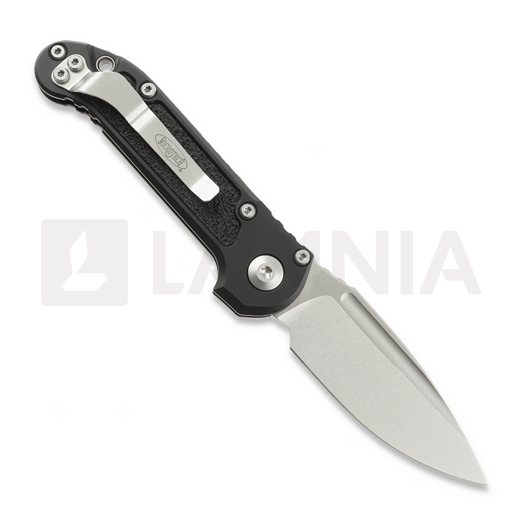 Microtech Auto LUDT Gen III S/E Black Aluminum סכין מתקפלת, Stonewash 1135-10