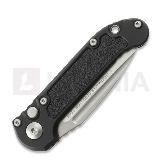 Microtech Auto LUDT Gen III S/E Black Aluminum 折り畳みナイフ, Stonewash 1135-10