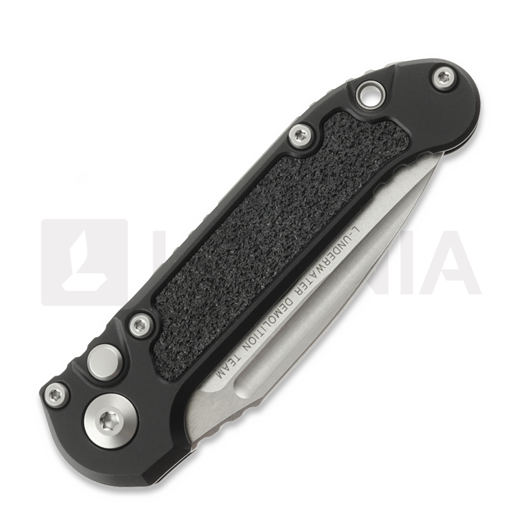 Microtech Auto LUDT Gen III S/E Black Aluminum 折り畳みナイフ, Stonewash 1135-10