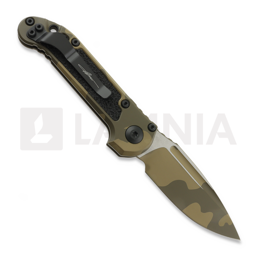 Couteau pliant Microtech Auto LUDT Gen III Signature Series Badlands Camo 1135-1BNCS-Z4
