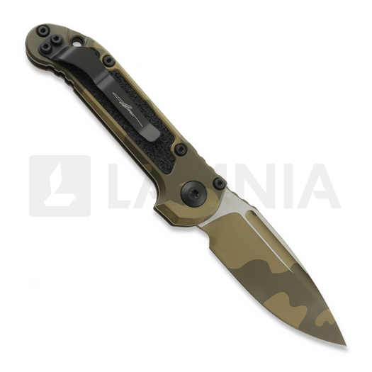 Couteau pliant Microtech Auto LUDT Gen III Signature Series Badlands Camo 1135-1BNCS-Z4