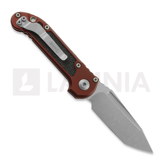 Microtech Auto LUDT Gen III Tanto Apocalyptic Merlot folding knife 1136-10APMR