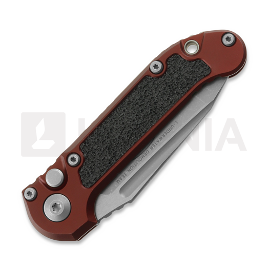 Microtech Auto LUDT Gen III Tanto Apocalyptic Merlot folding knife 1136-10APMR