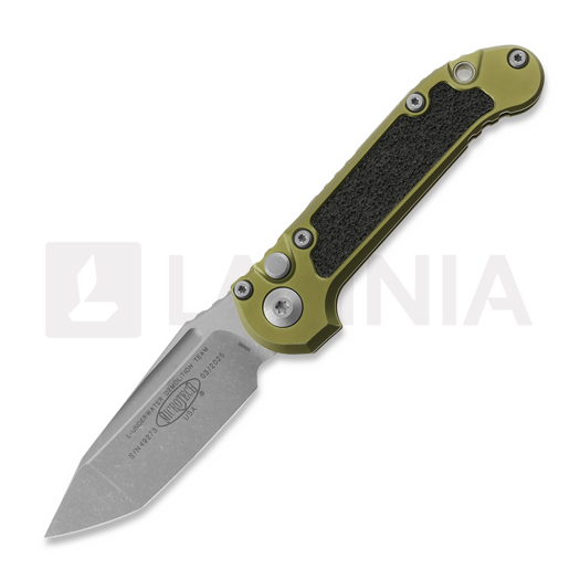 Microtech Auto LUDT Gen III Tanto Apocalyptic OD Green סכין מתקפלת 1136-10APOD