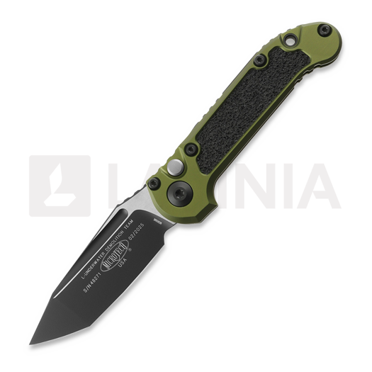 Microtech Auto LUDT Gen III Tanto Black OD Green foldekniv 1136-1OD