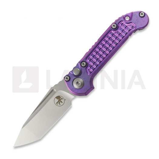 Skladací nôž Microtech Auto LUDT Gen III Tanto Purple Haze Frag Titanium 1136-10FRMS5
