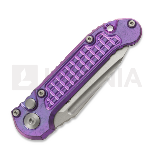 Nóż składany Microtech Auto LUDT Gen III Tanto Purple Haze Frag Titanium 1136-10FRMS5