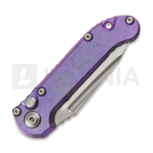 Nóż składany Microtech Auto LUDT Gen III Tanto Purple Haze Slab Titanium 1136-10MS9