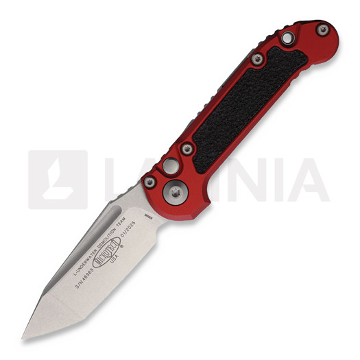 Couteau pliant Microtech Auto LUDT Gen III, tanto, rouge 1136-10RD