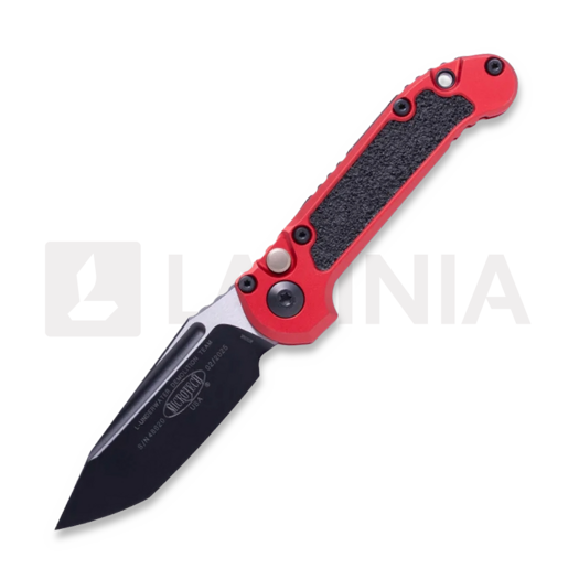Microtech Auto LUDT Gen III Tanto Standard Red folding knife 1136-1RD