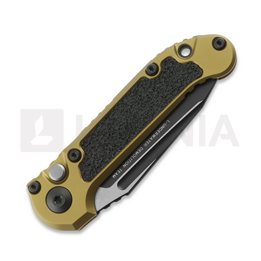 Microtech Auto LUDT Gen III Tanto Standard Tan folding knife 1136-1TA