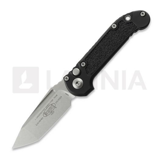 Navaja Microtech Auto LUDT Gen III Tanto Stonewash Black 1136-10