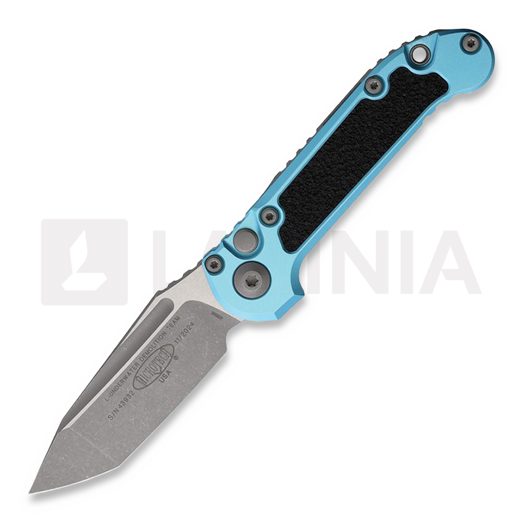 Coltello pieghevole Microtech Auto LUDT Gen III, tanto, turquoise 1136-10APTQ