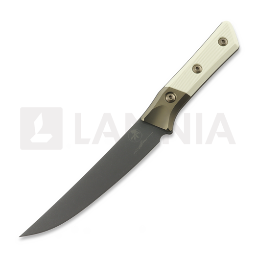 Microtech Boning Knife 6" Bolstered - DLC - Ivory G10 주방용 칼 3100B-1DLCIVS