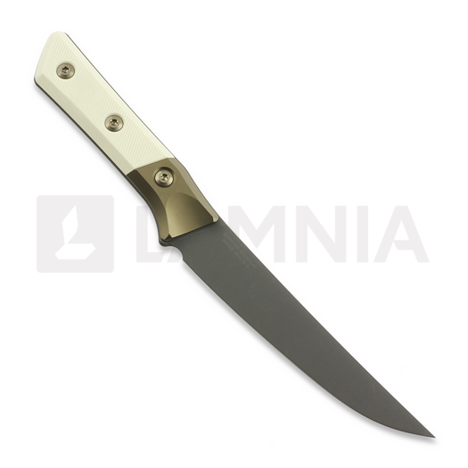 Microtech Boning Knife 6" Bolstered - DLC - Ivory G10 주방용 칼 3100B-1DLCIVS