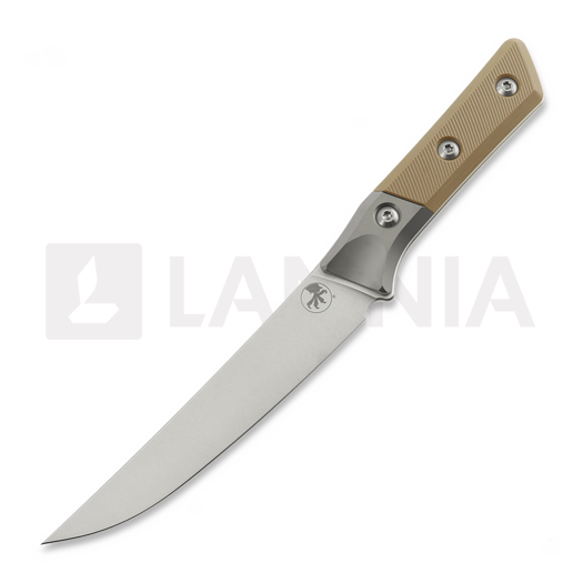Kuchynský nôž Microtech Boning Knife 6" Bolstered - Stonewash - Coyote G10 3100B-10CE