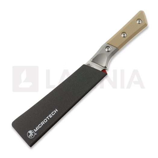 Kuchyňsk&yacute; nůž Microtech Boning Knife 6" Bolstered - Stonewash - Coyote G10 3100B-10CE