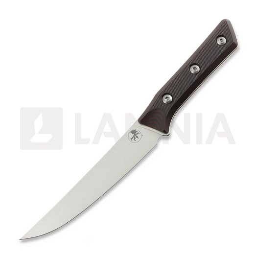 Kuchyňský nůž Microtech Boning Knife 6" - Stonewash - Black Cherry G10 3100-10BC
