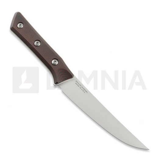 Microtech Boning Knife 6" - Stonewash - Black Cherry G10 주방용 칼 3100-10BC