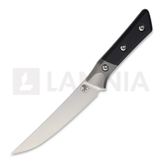 Кухонный нож Microtech Boning - Stonewash - G10, чёрный 3100B-10BK