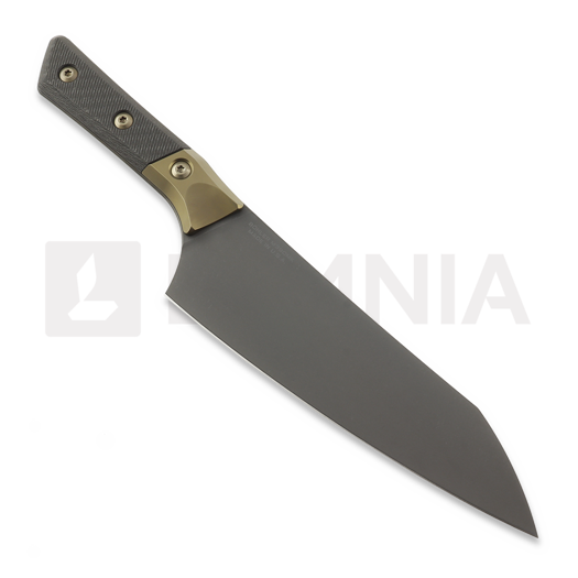 Microtech Chef Knife 8" Bolstered - DLC - Carbon Fiber Signature Series 주방용 칼 3000B-1DLCCFS