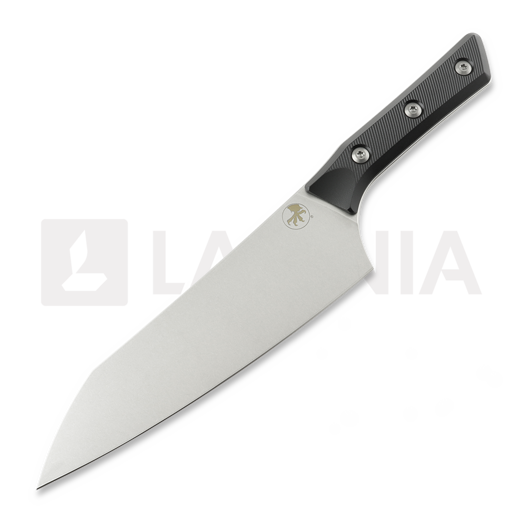Kööginuga Microtech Chef Knife 8" - Stonewash - Black G10 3000-10BK
