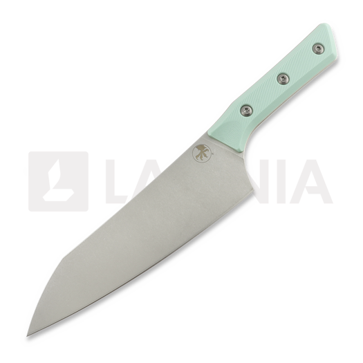 Microtech Chef Knife 8" - Stonewash - Caribbean G10 주방용 칼 3000-10CA