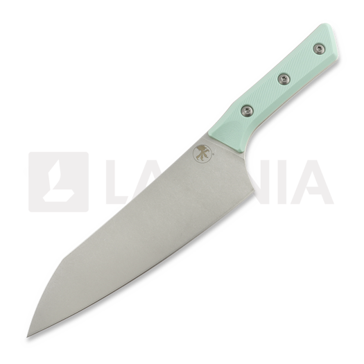 Kuchyňský nůž Microtech Chef Knife 8" - Stonewash - Caribbean G10 3000-10CA