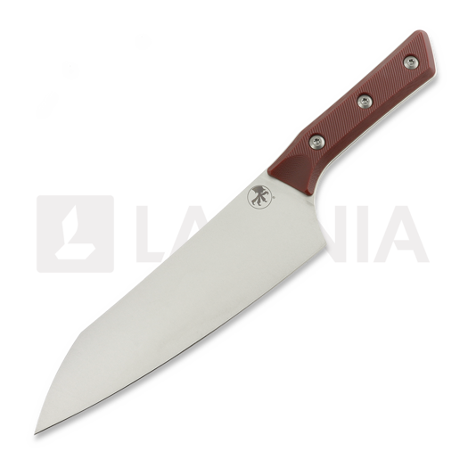 Cuchillo de cocina Microtech Chef Knife 8" - Stonewash - Merlot G10 3000-10MR