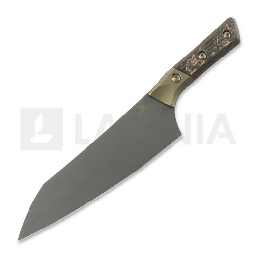 Microtech Chef's Knife 8" DLC Signature Series Livewire Carbon chef´s knife 3000B-1DLCLWCFS