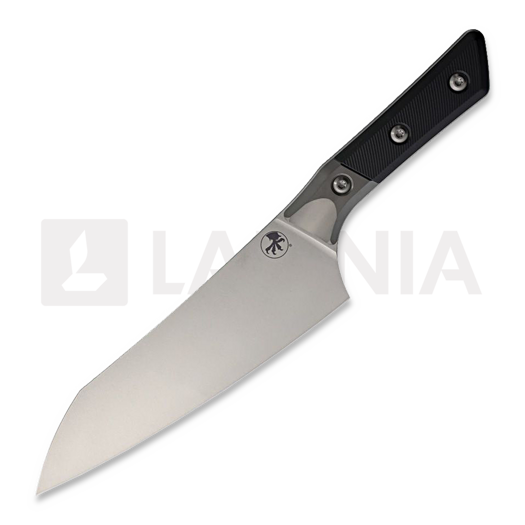 Кухонний ніж Microtech Chef's - Stonewash - G10, чорний 3000B-10BK